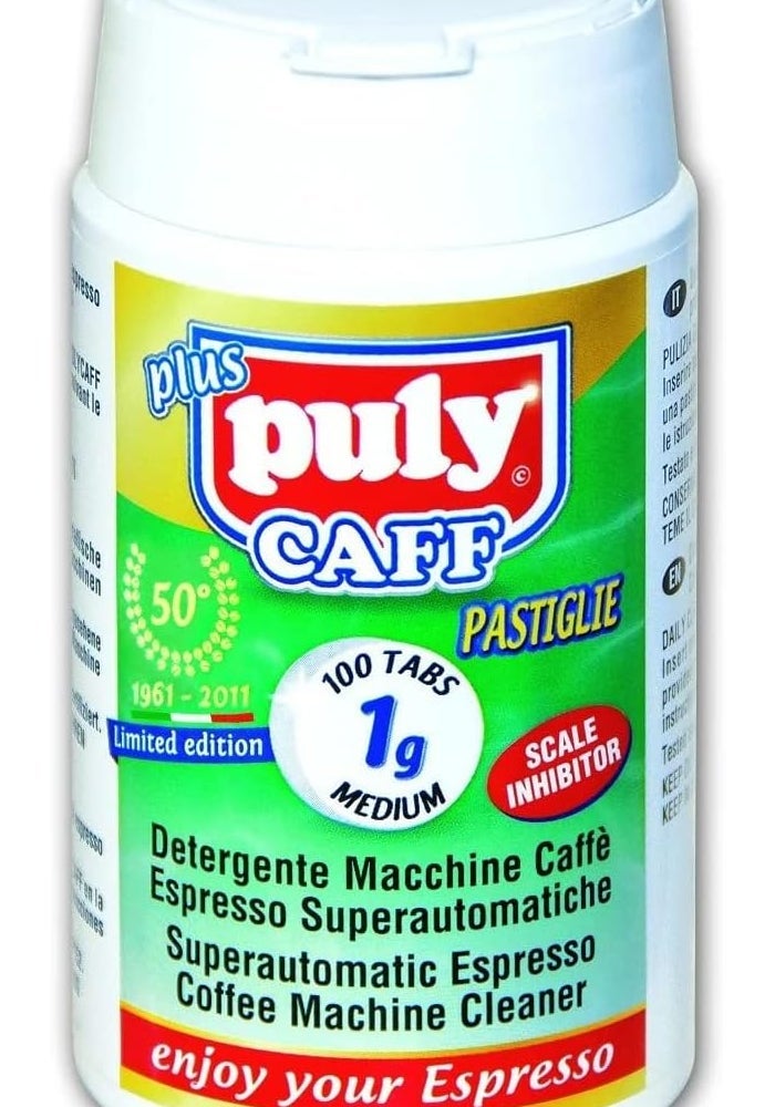 Puly Caff HENSITA Super Automatic Espresso Machine Cleaner Tablets - 100 Count - Image 1